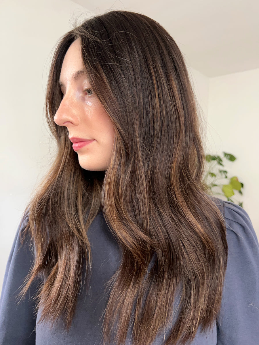 POPPY | 8x8" cap hair topper | 20" length