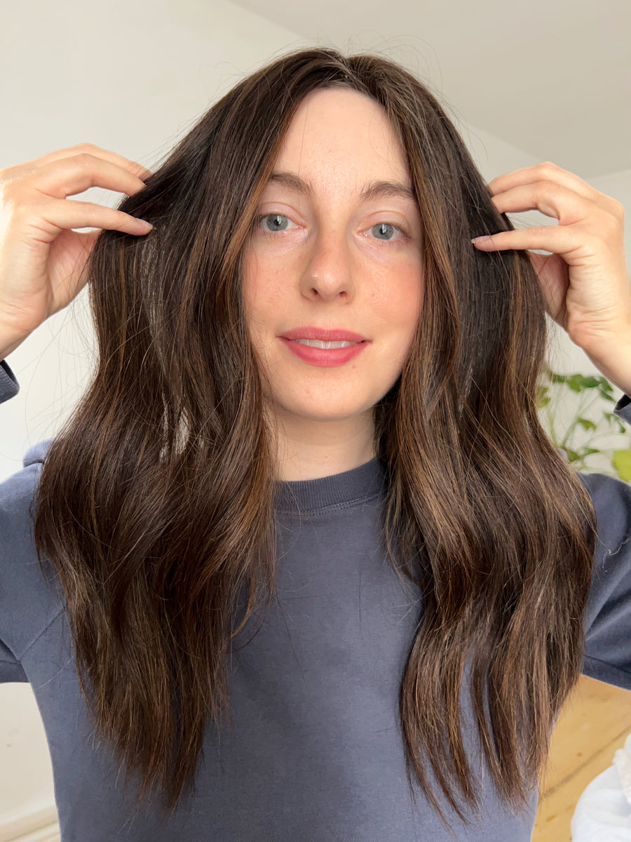 POPPY | 8x8" cap hair topper | 20" length