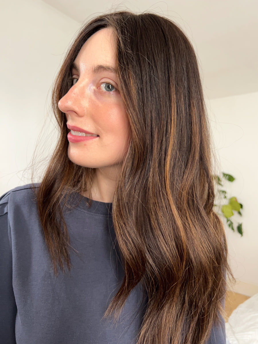 POPPY | 8x8" cap hair topper | 20" length