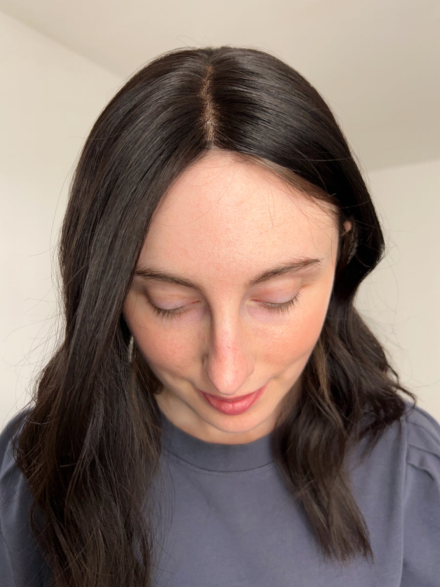 FREESIA | 7x7" cap hair topper | 17" length