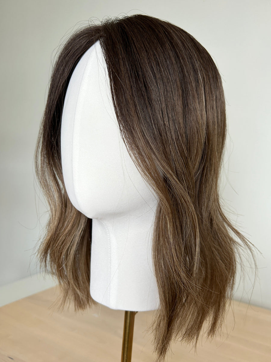 AZALEA | 8x8" cap hair topper | 15" length