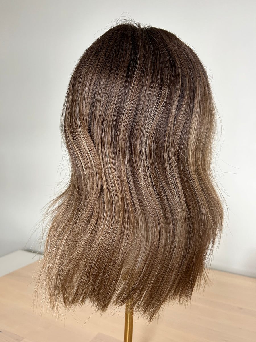 AZALEA | 8x8" cap hair topper | 15" length