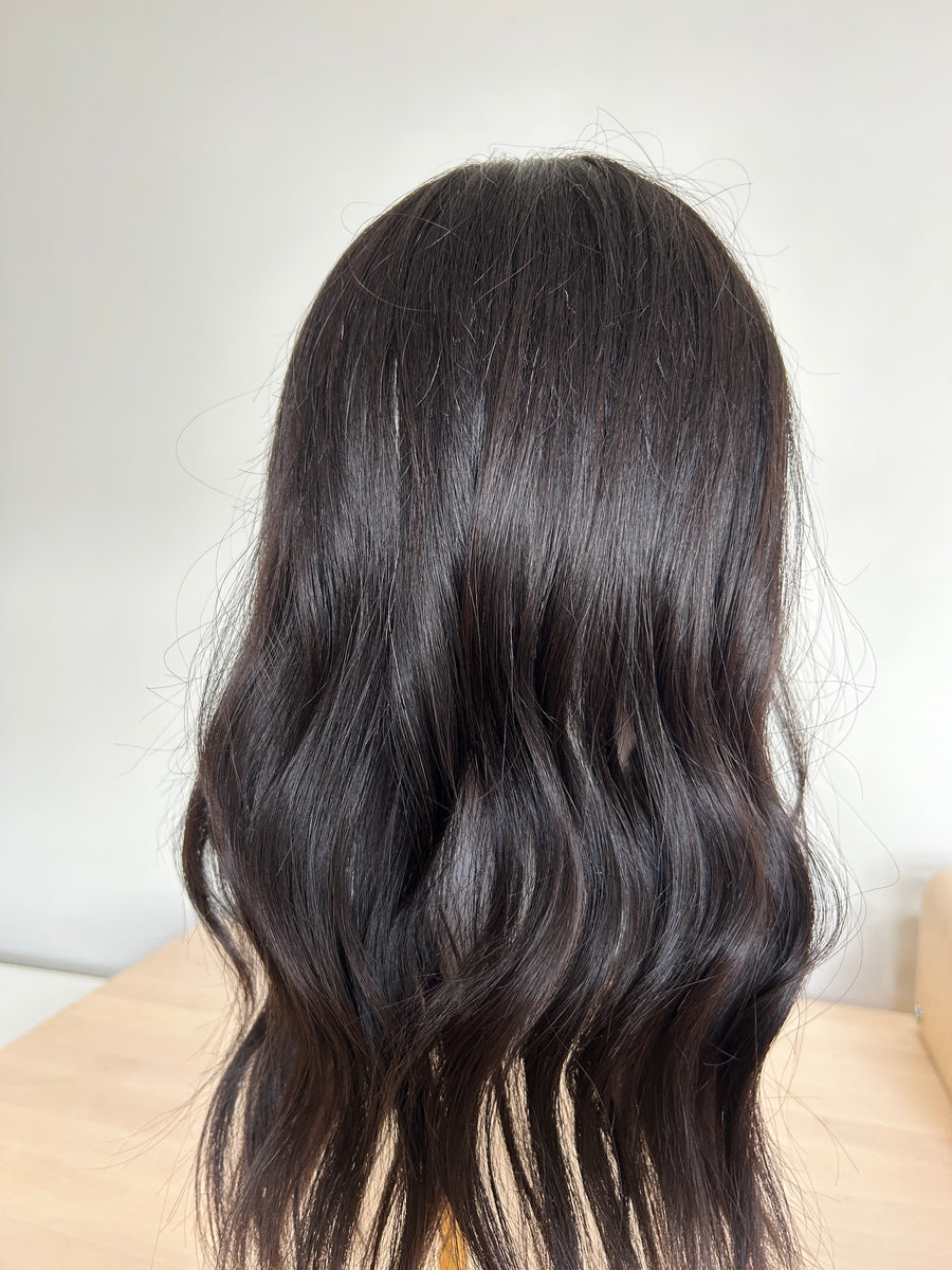FREESIA | 7x7" cap hair topper | 17" length