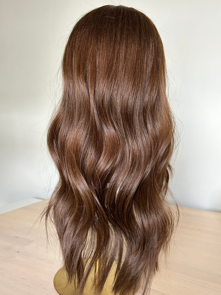 CARNATION | 7x7" cap hair topper | 20-21" length