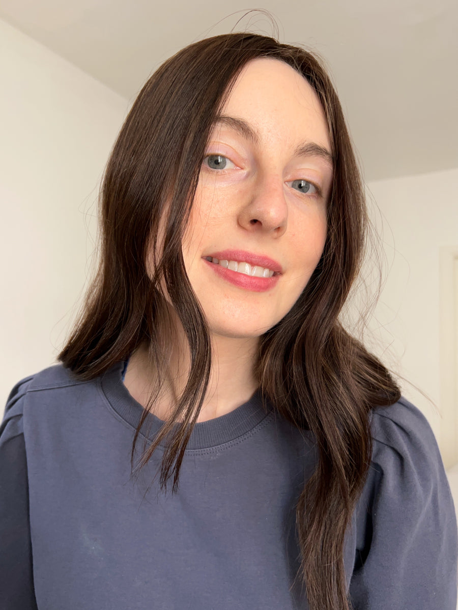 BLUEBELL (with highlights) | 8x8" cap hair topper | 20" length