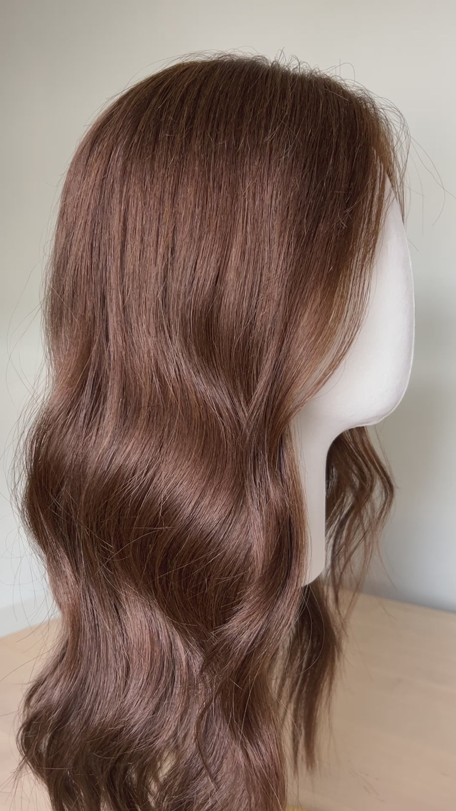 CARNATION | 7x7" cap hair topper | 20-21" length