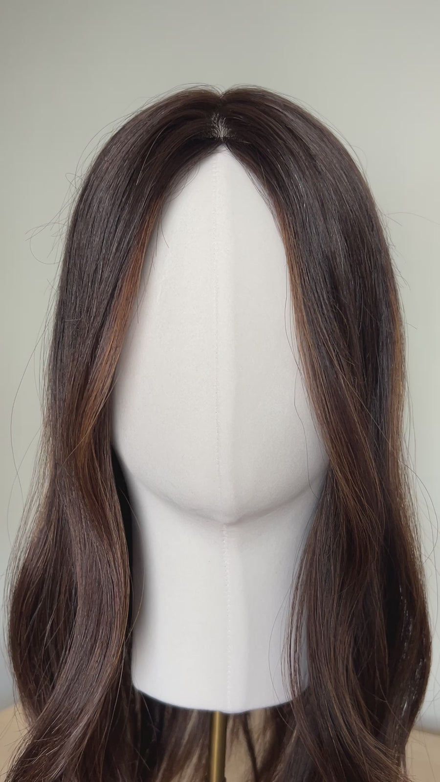 POPPY | 8x8" cap hair topper | 20" length