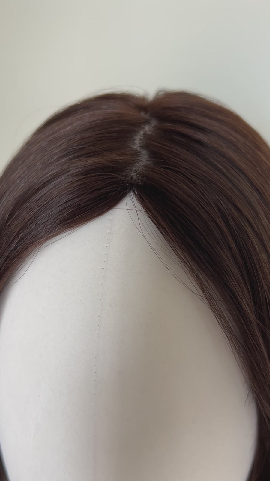 BLUEBELL (with highlights) | 8x8" cap hair topper | 20" length